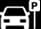 Heathrow airport parking car icon Heathrow airport parking car icon